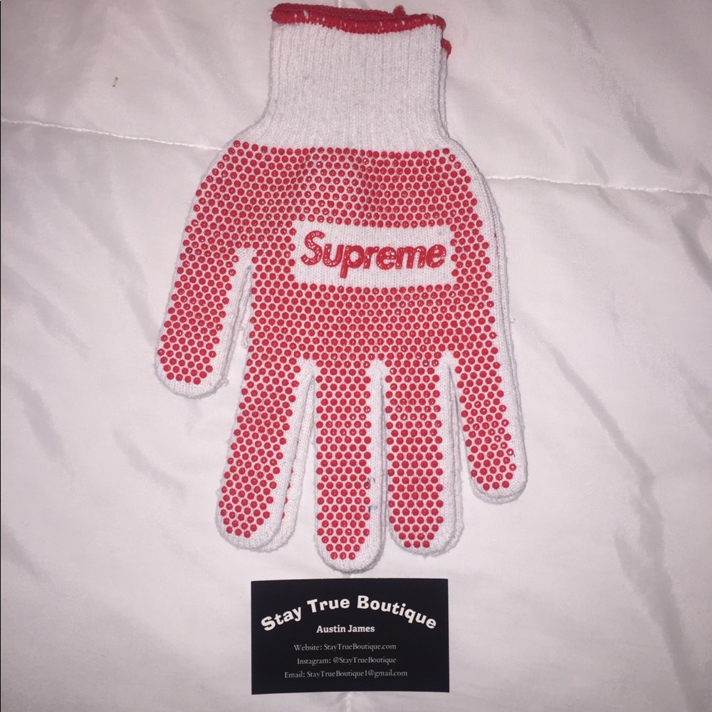 Supreme S/S 18 Work Gloves